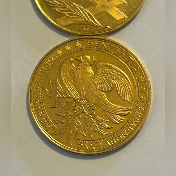 **RARE** 1963 German John F Kennedy 900 21k Proof Gold Medals / Coins {Lot Of 2} - Picture 6 of 14